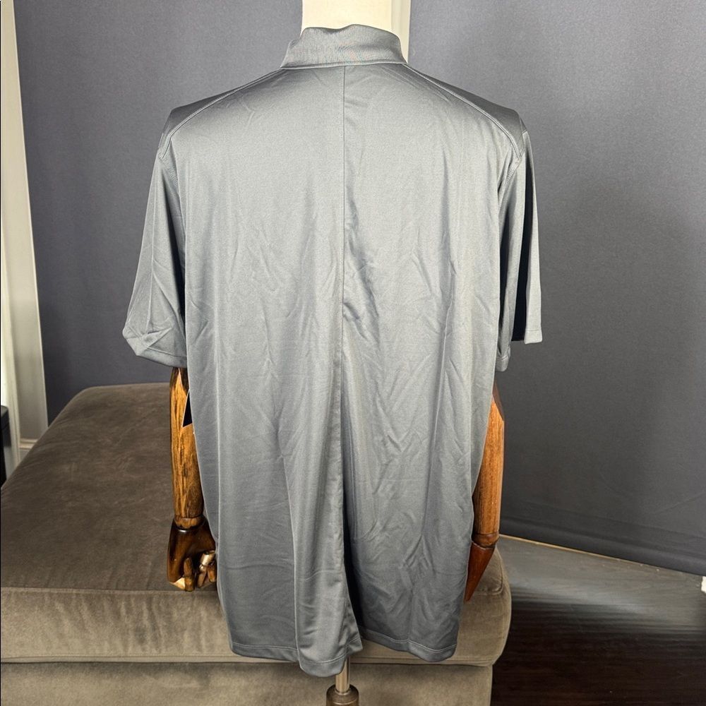 Nike Men’s Golf Polo Shirt Gray Short Sleeve Size XL Standard Fit 891881-021 NWT - Picture 3 of 13